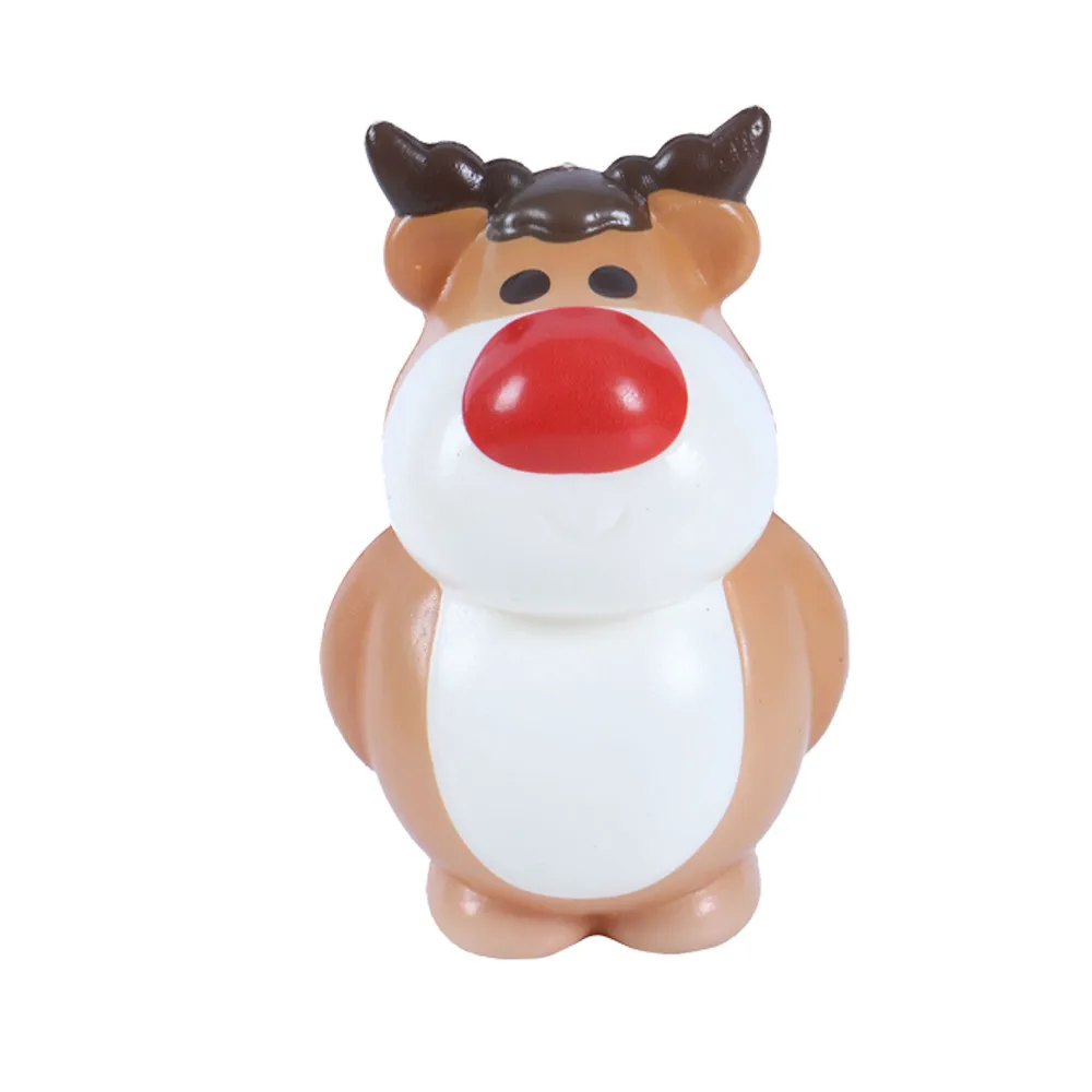 Рождественский снеговик ToyCream ScentedAntistress мяч Squeeze Mochi рост снятие стресса Забавный подарок декомпрессионная игрушка Прямая поставка