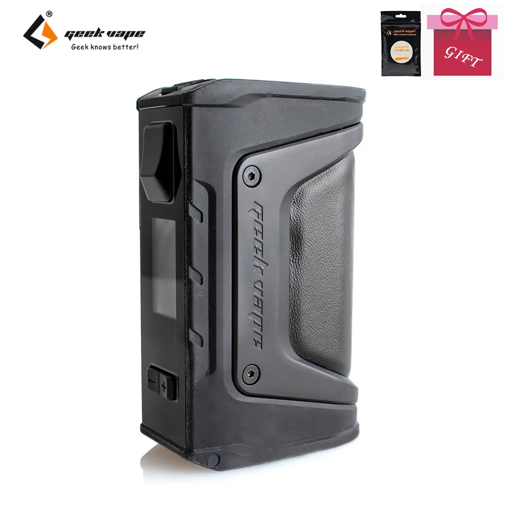 США Бесплатный подарок 200 Вт оригинальный GeekVape Aegis Legend TC бокс мод питается от