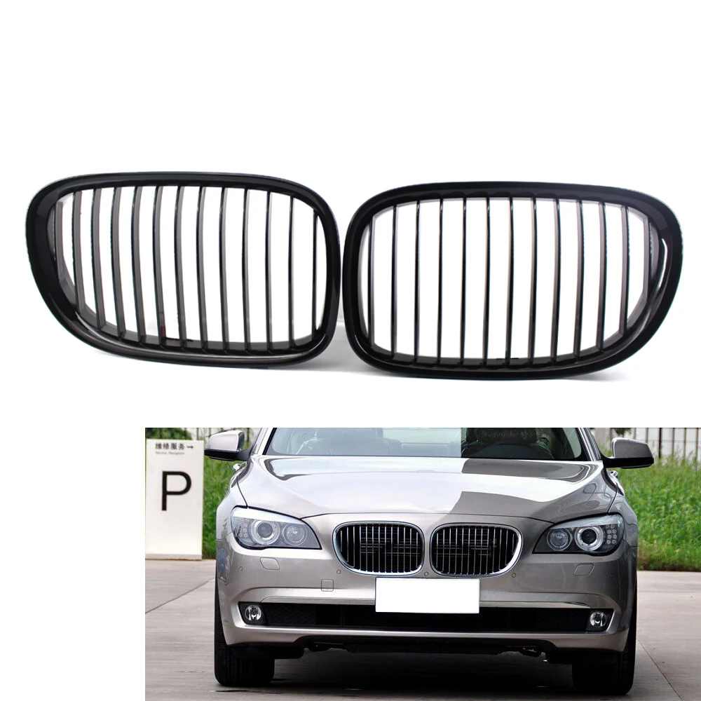 09-15 глянцевая черная передняя решетка для BMW F01 F02 7-SERIES 730d 740i 750i | Автомобили и
