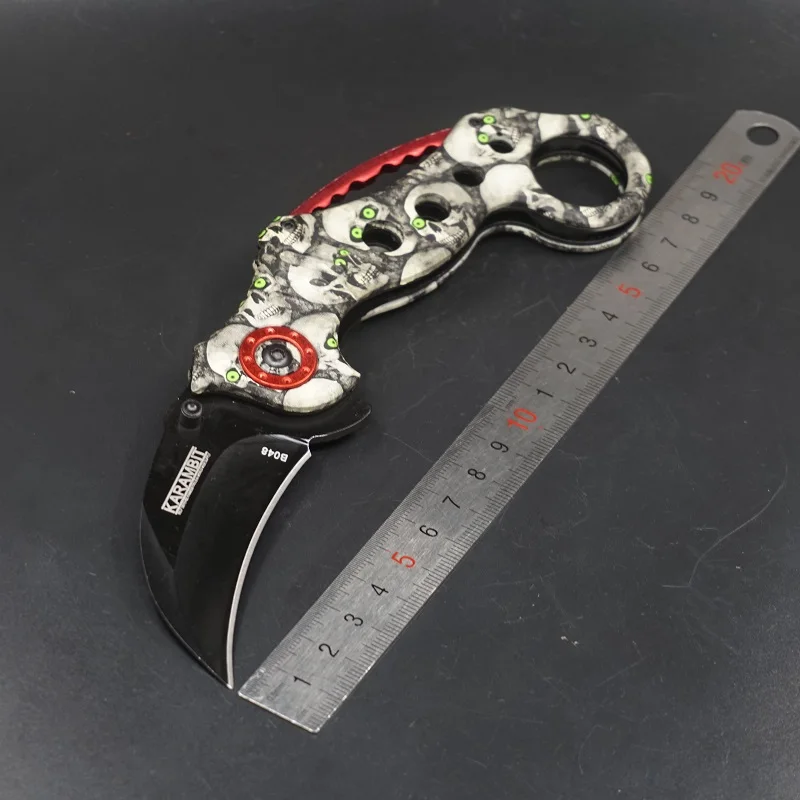 Karambit нож складной тактический для когтей открытый боевой выживания