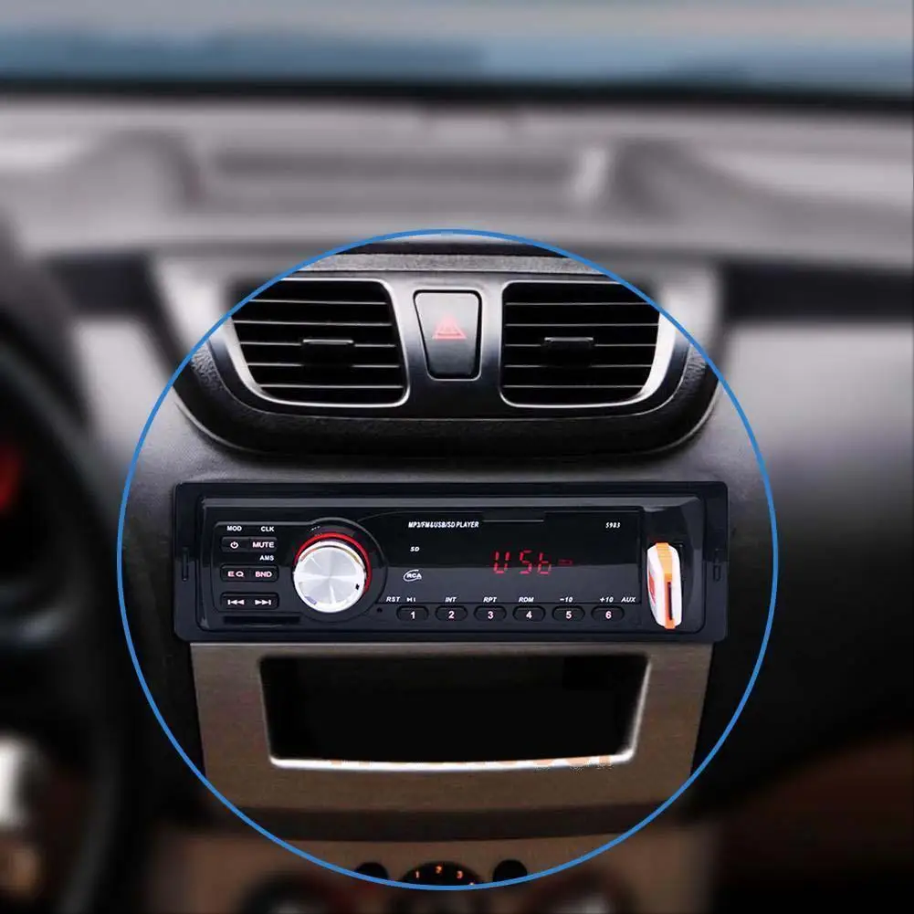 12 V автомобиль радио электроника для автомобиля аудио плеер стерео 1 DIN в