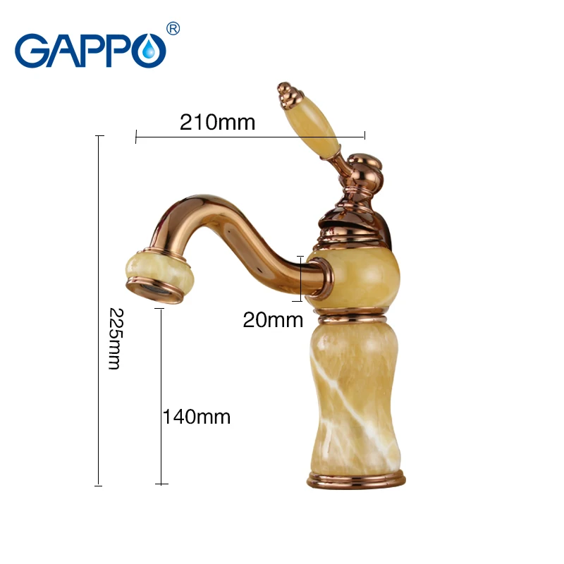 GAPPO Basin Faucet basin rose golden mixer taps waterfall bathroom shower faucets bath water Deck Mounted Faucets | Обустройство дома
