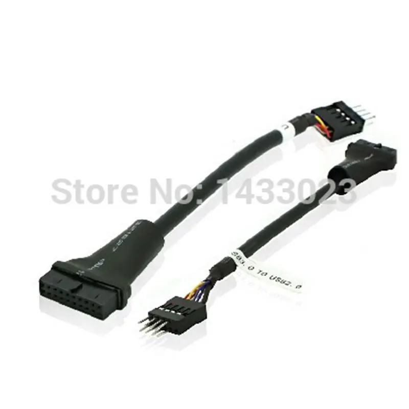 USB 2.0 9Pin header male to Computer Motherboard 3.0 20pin Housing Female extension cable | Компьютеры и офис
