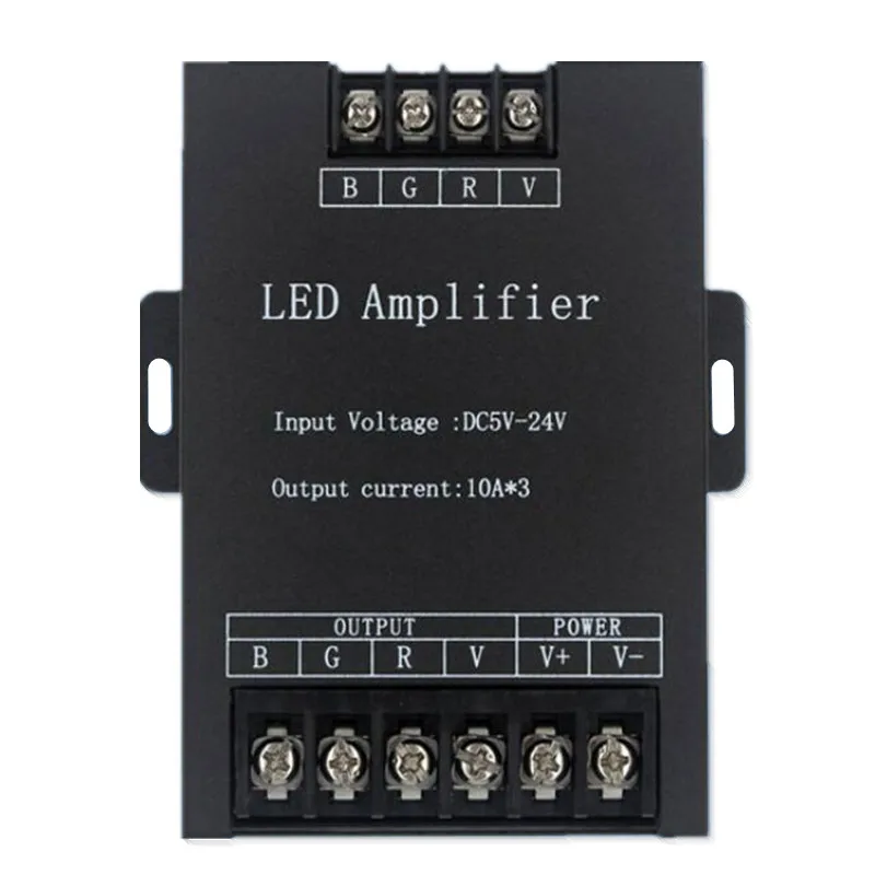 Светодиодная полоса освесветильник DC5V 12V 24V Железный корпус 360W RGB Led 30A контроллер