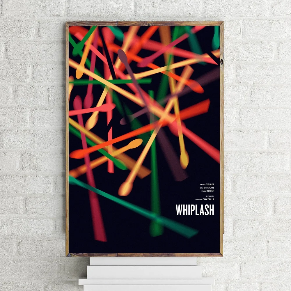 Whiplash Art Silk Movie Poster Wall Pictures for Living Room No Frame | Дом и сад