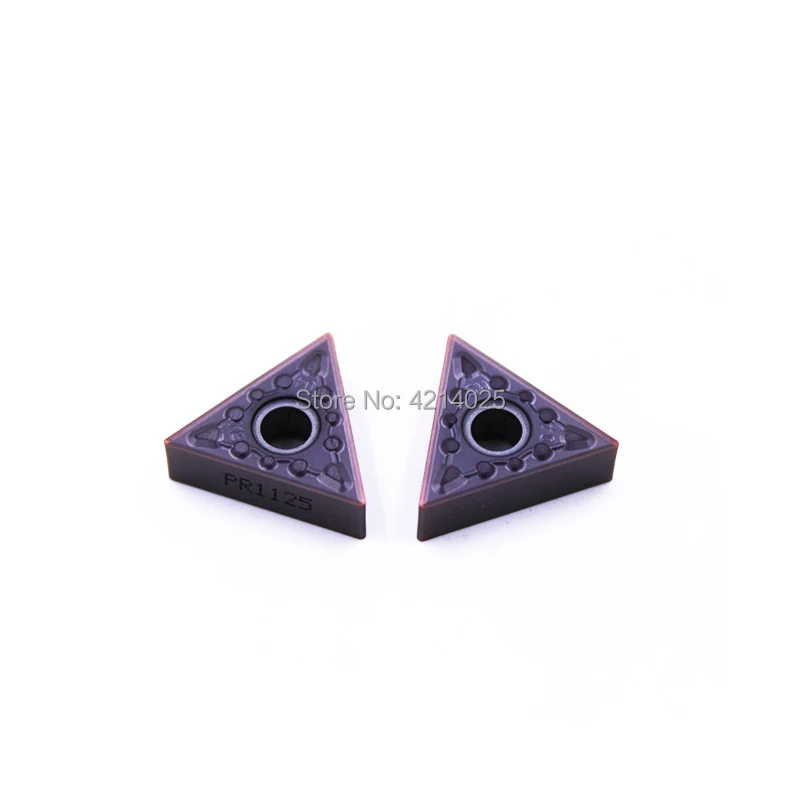

10Pcs Turning Tools TNMG160404MS PR1125 Tungsten Carbide inserts Cutting Tool CNC Tools Lathe Tools Lathe Cutter