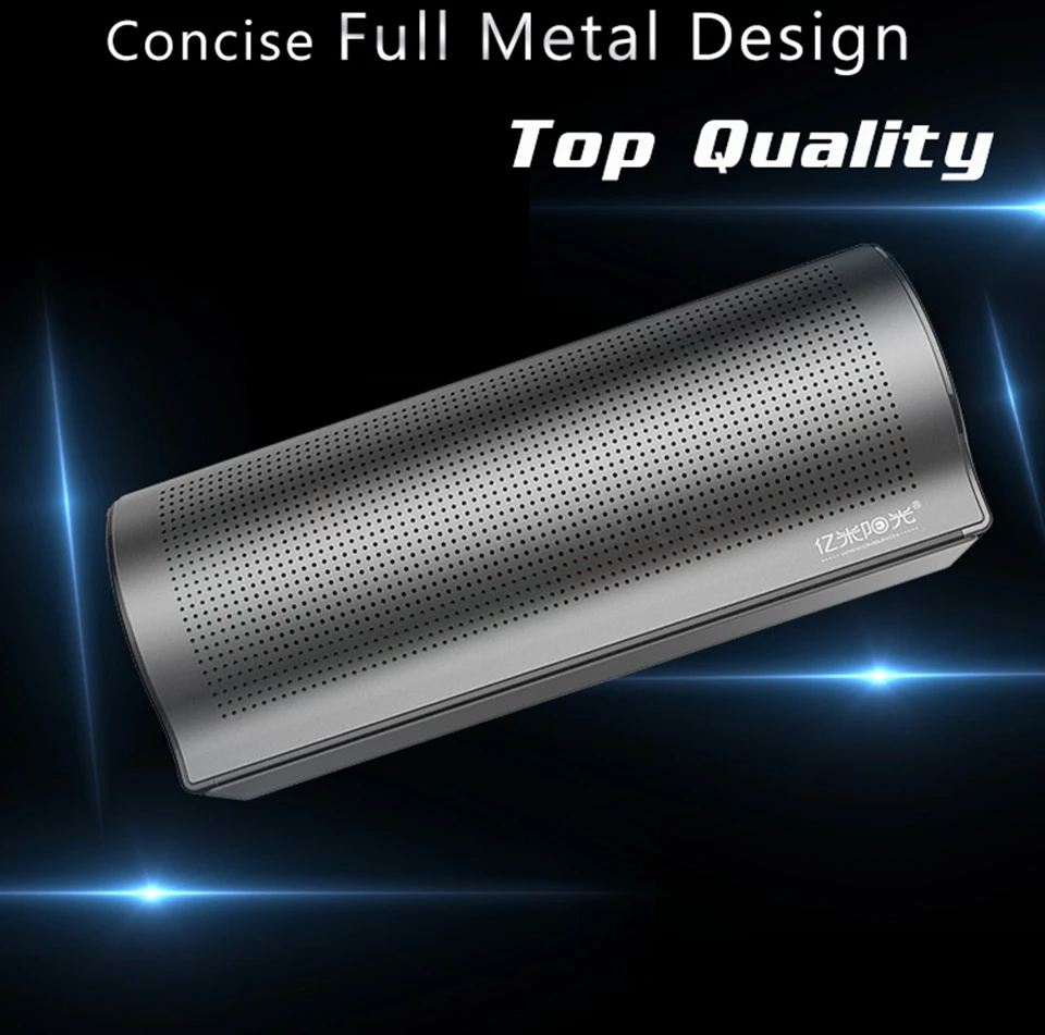 20 Вт 3D стерео HIFI Bluetooth металлический динамик 5 шт. звуковые блоки супер бас портативный беспроводной компьютер автомобильный динамик-сабвуфер Mic