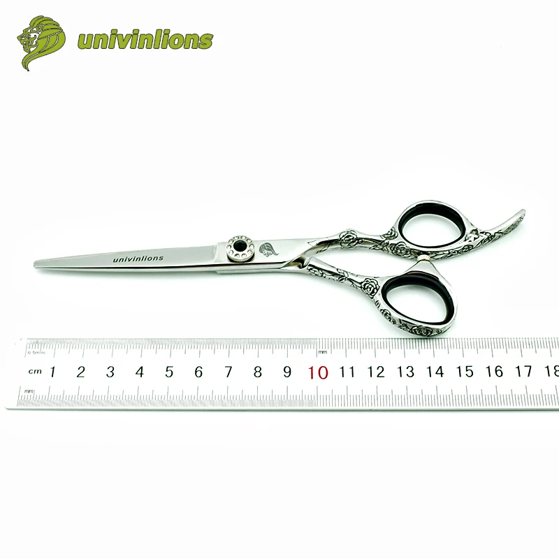 Ножницы Парикмахерские 6 дюймов с гравировкой ножницы-бритва для парикмахеров