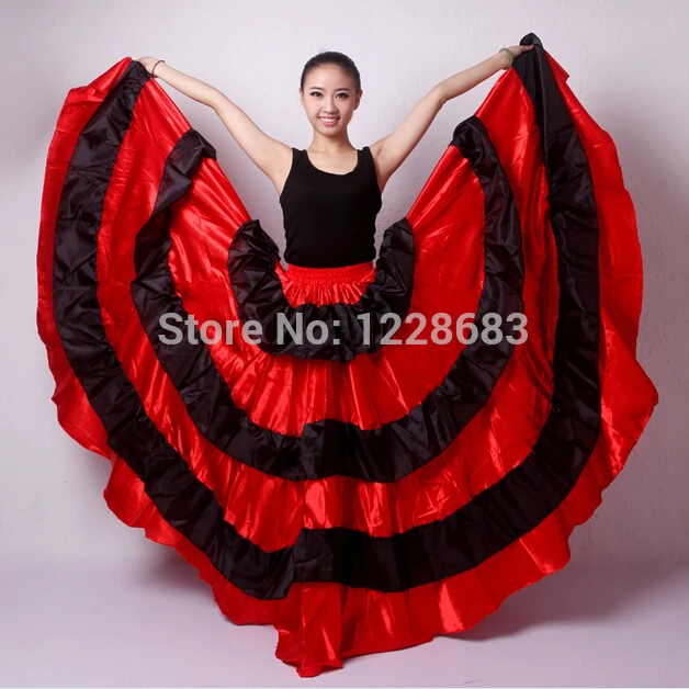 Лидер продаж Новинка скидка испанская коррида живота платье для танцев юбка