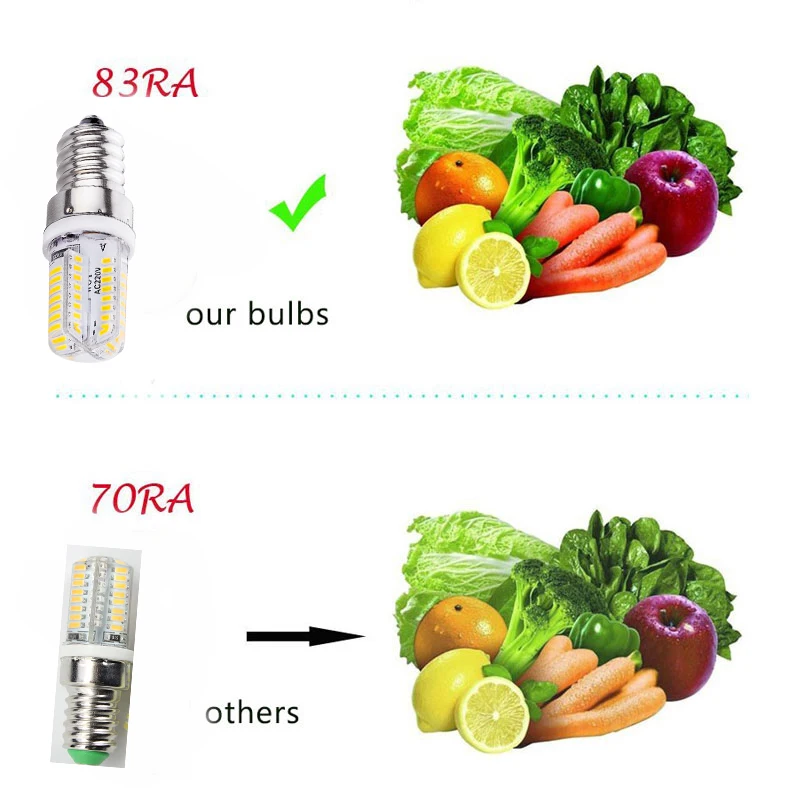 10 упак./лот E14 Светодиодная лампа с регулируемой яркостью 220 В LED 2 5 Вт 360 Угол луча