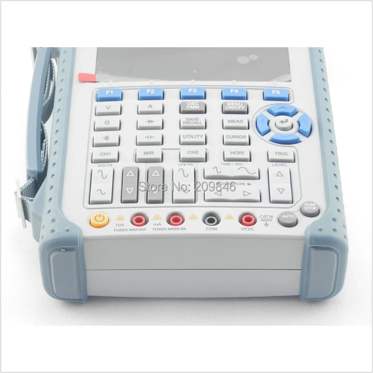 DHL EMS Бесплатная доставка Hantek dso1202b цифровой Ручной осциллограф мультиметр 200 мГц