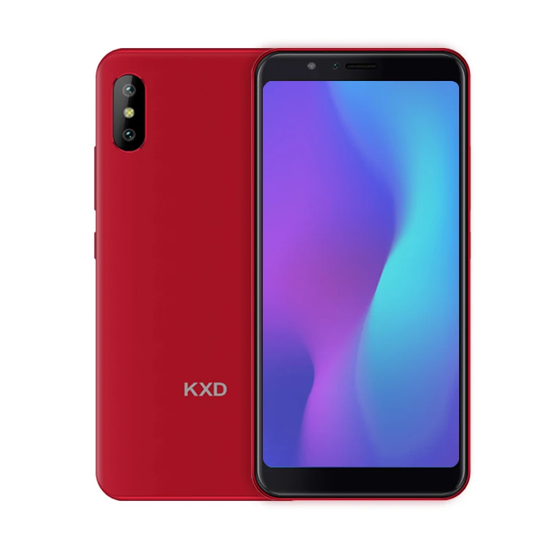KXD E & L 6A мобильный телефон с 5 дюймовым дисплеем четырёхъядерным процессором ОЗУ 1