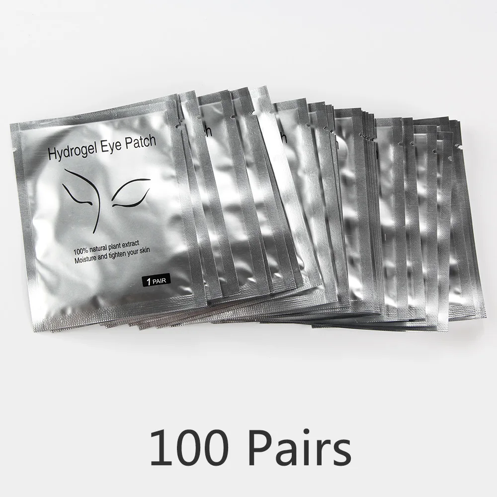 100pairs Fox 50/100/150 пар Накладные бумажные накладки для наращивания ресниц безворсовой кругов под глазами колодки привитые глаз советы Стикеры обертывания ресниц Макияж инструмент - Цвет: 100pairs Fox
