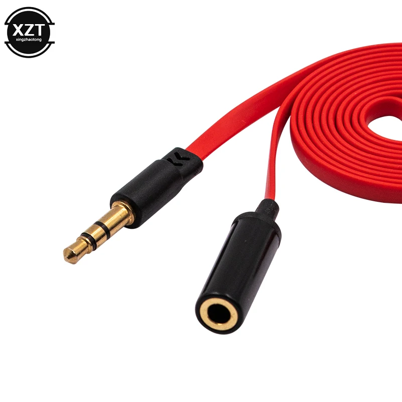 Аудиокабель-удлинитель со штекером 3 5 мм и гнездом стереокабель Aux для телефонов
