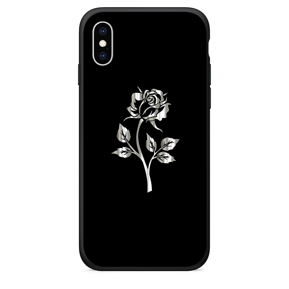 Мягкие цветные чехлы из ТПУ для iphone xs простой силиконовый чехол с принтом max capas 7 |