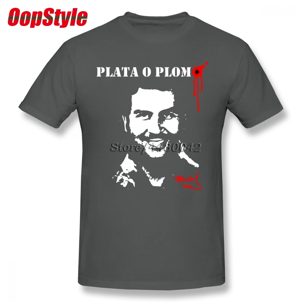 ТВ серия Pablo Escobar 2 футболка для мужчин дропшиппинг летняя хлопковая с коротким
