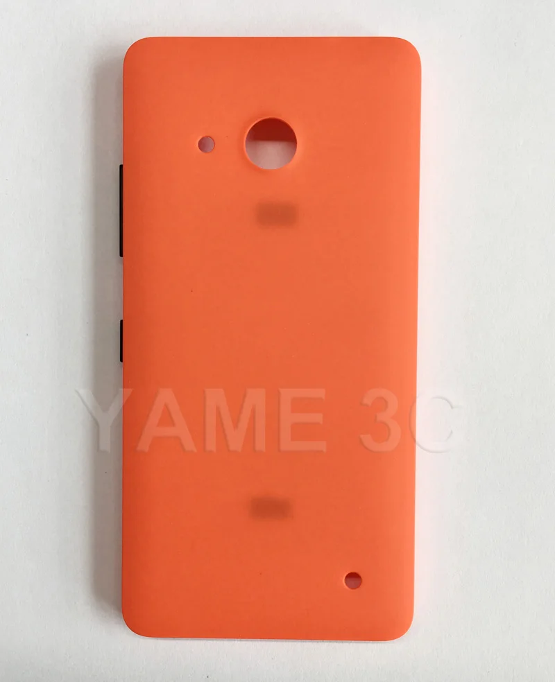 Задняя крышка для microsoft lumia 550 корпус lumia 550 крышка батареи жесткий чехол для Nokia lumia 550 задняя крышка для microsoft 550 - Цвет: mozo 550 red
