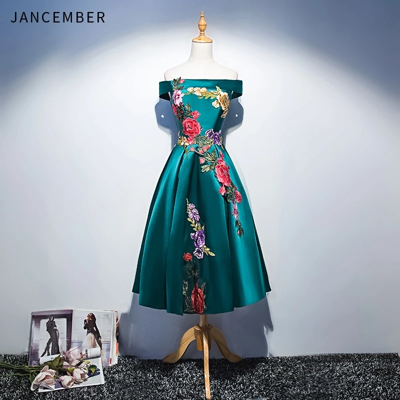 Коктейльные платья JANCEMBER серое и красное с открытой спиной со шнуровкой длиной до
