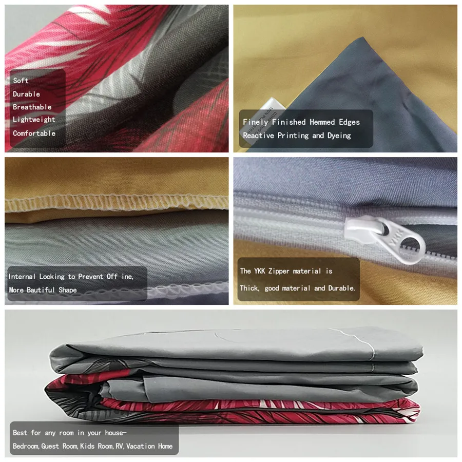 3d-комплект постельного белья HELENGILI пододеяльник с принтом губ комплект