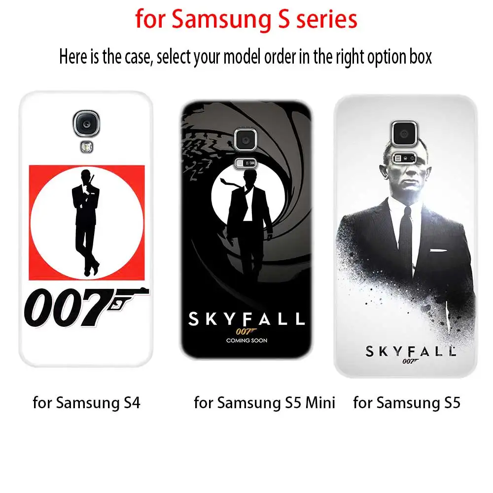 Мягкий силиконовый чехол для Samsung S30 S20 S11 S10 S9 S8 Plus lite 11e 10e Uitra S7Edge 007 Spectre James Bond