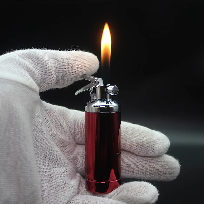 Зажигалка огнетушителя металлические газовые зажигалки бытовые товары и