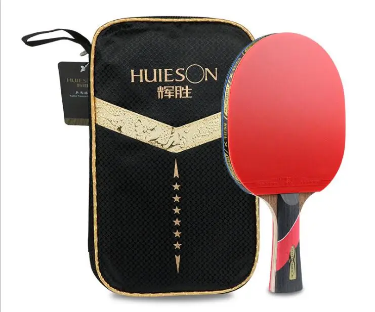 Новинка 2018 ракетка для настольного тенниса Huieson Wenge из древесины и углеродного