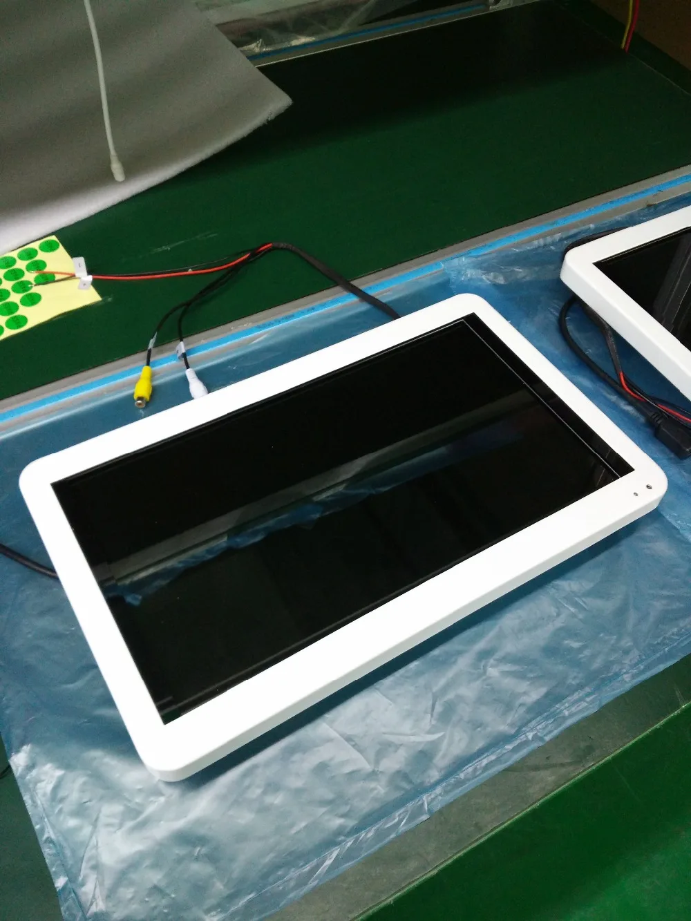 4 3-дюймовый металлический каркас настенный android bus monitor 2 AV входной потолочный