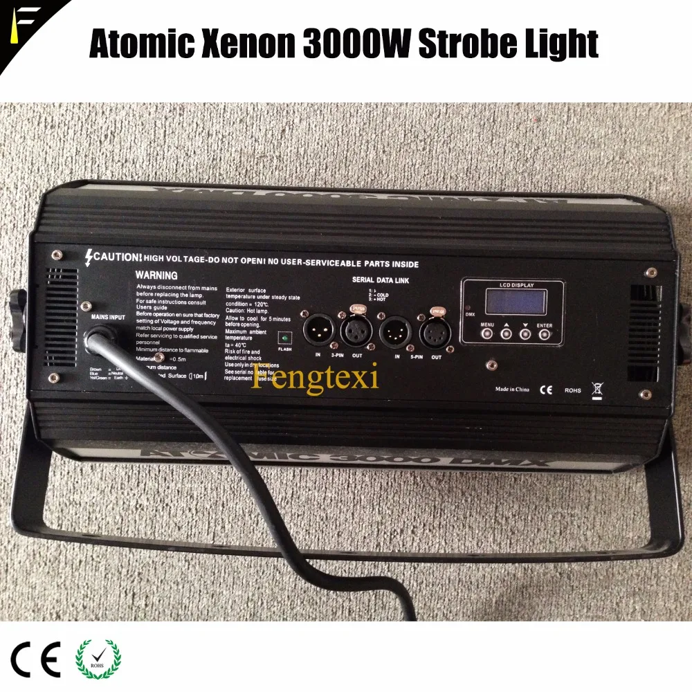 DJ диско Atomic 3000 Вт DMX ксеноновая вспышка оборудование для стробосветильник