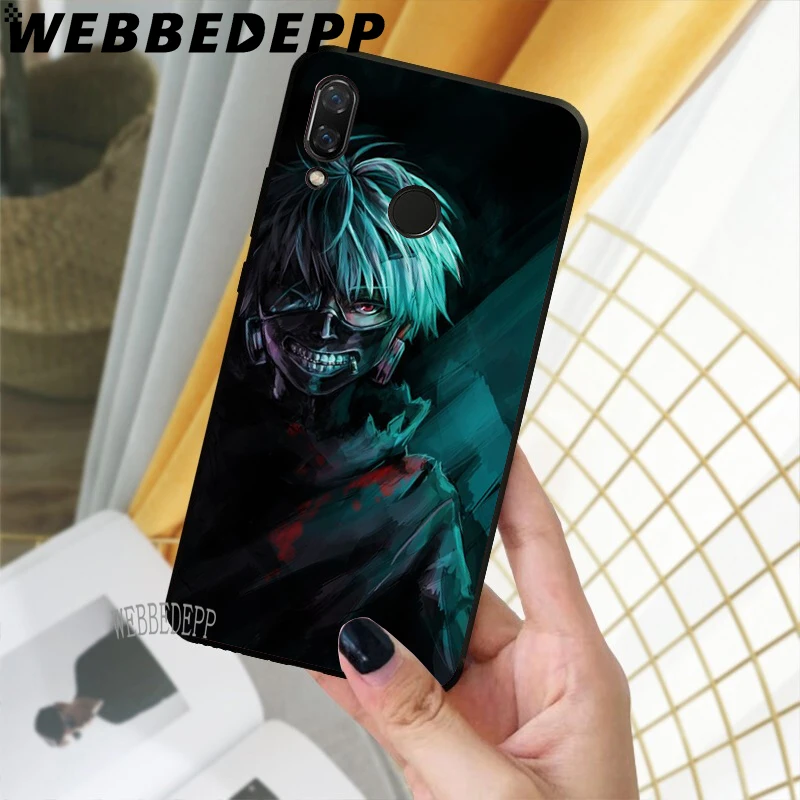 WEBBEDEPP Японские Аниме Tokyo Ghoul мягкие ТПУ чехлы накладки для Xiaomi Redmi 7 4A 5A 6A 8A S2 4 4x5 Plus 6