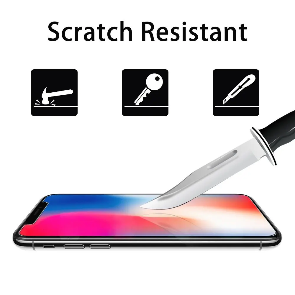 Защитное стекло закаленное для iPhone X/XS Max/XR/8/Plus/7/6/6S Plus/5/6/5C/SE/4/8/6/6S/10/iphoen|tempered glass|screen