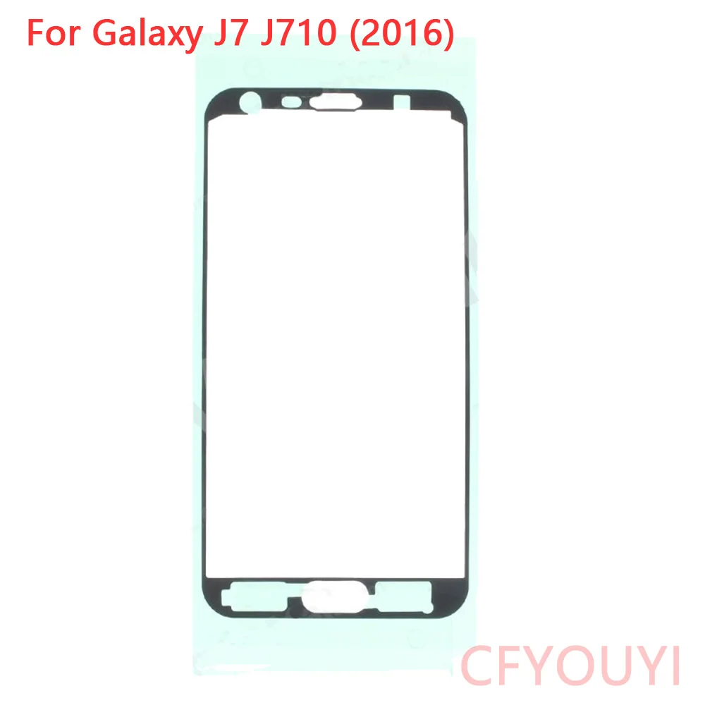 Новая наклейка на переднюю рамку корпуса для Samsung Galaxy J7 J710 (2016)|samsung sticker|sticker