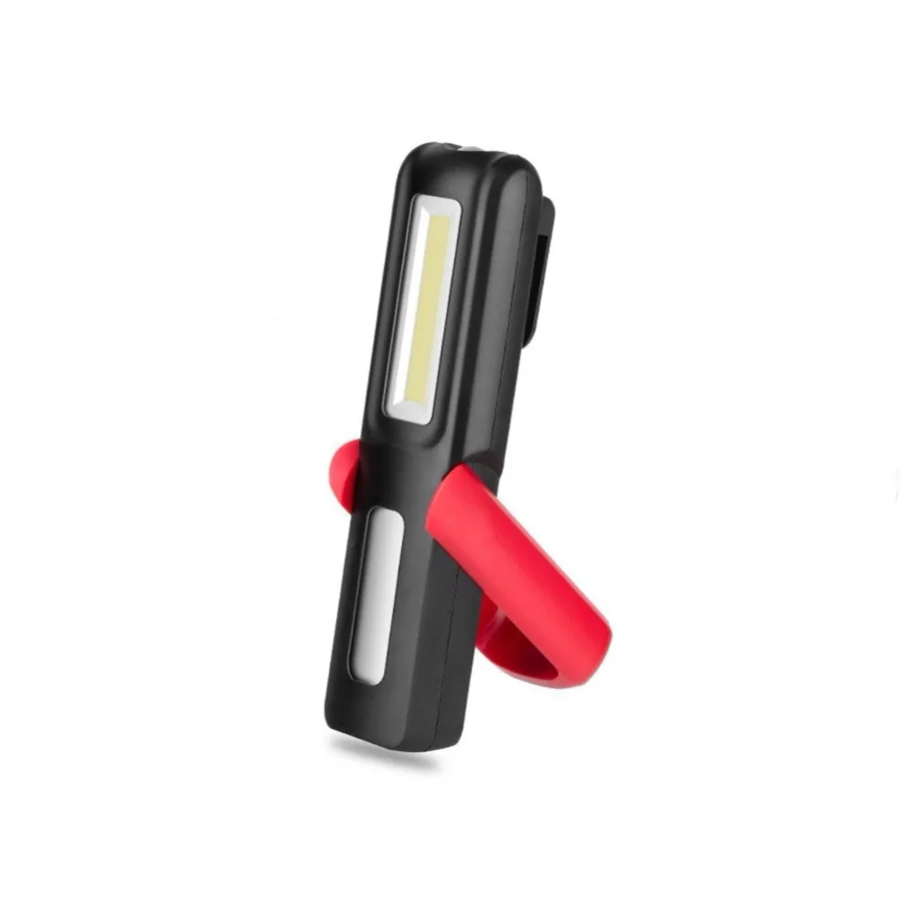 Светодиодный светильник фонарь рабочий Перезаряжаемый USB подставка COB магнитный