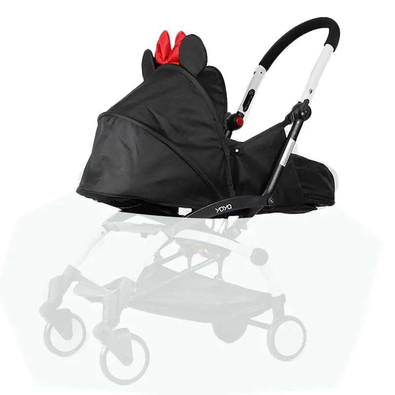 micky red Детская коляска-гнездо для новорожденных, корзина для сна для Babyzen yoyo Yoya Babyyoya, сумка для сна для трона, аксессуары для детских колясок - Цвет: micky red