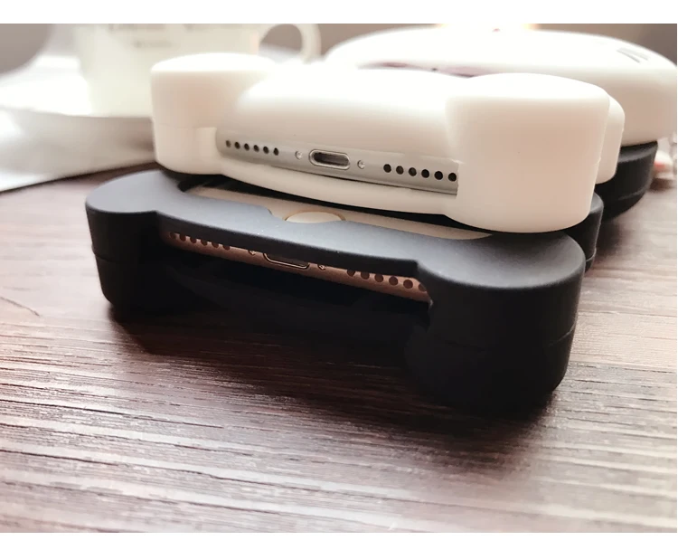 Милый 3D резиновый чехол с Минни для iPhone 7, 6, 6S Plus, 5S, SE, мягкий силиконовый чехол с мультипликационным принтом для iPhone 8, 7 Plus, XR, X, XS, Max