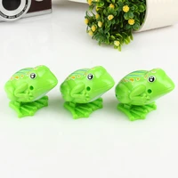 plastic frogs clockwork toys nostalgic parents interactive children frog toys