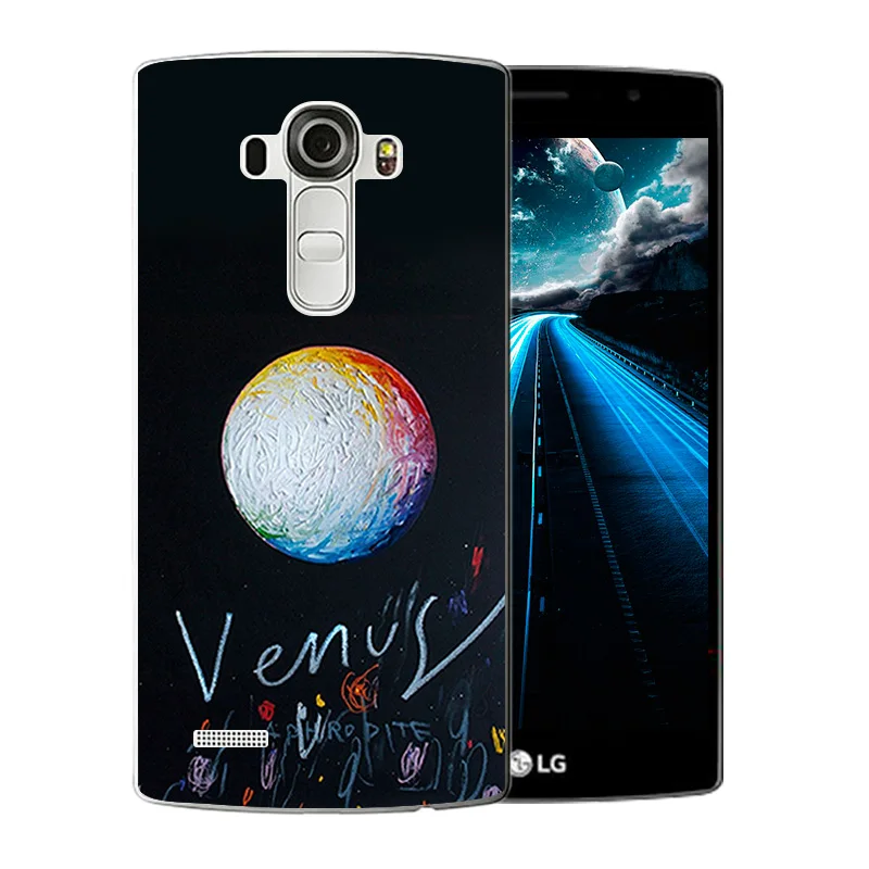Чехол для телефона LG G4 Luxury Space Moon Pattern H810 H815 F500 F500K F500L задняя крышка Силиконовый ТПУ