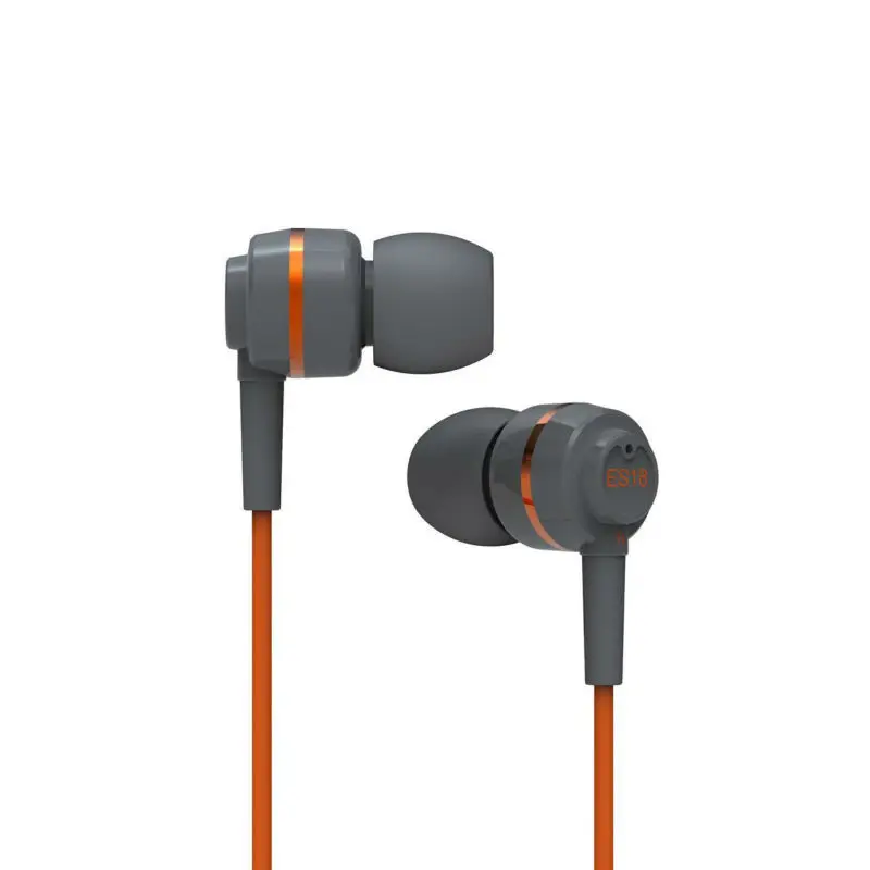 Наушники вкладыши SoundMAGIC ES18 мощные сбалансированные наушники с басами оранжевого