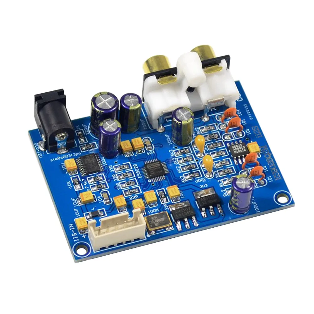 Плата декодера AIYIMA ES9028Q2M ES9028 I2S входная DAC DC 9 12 В обновленная плата ES9018 для