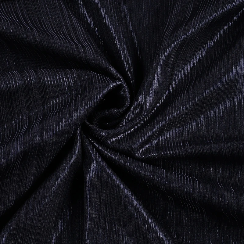 Женское вечернее платье из двух частей Ocstrade черное облегающее миди с рюшами и 2