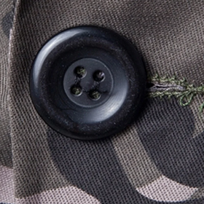 Мужской повседневный Блейзер TANGNEST камуфляжный пиджак на одной пуговице