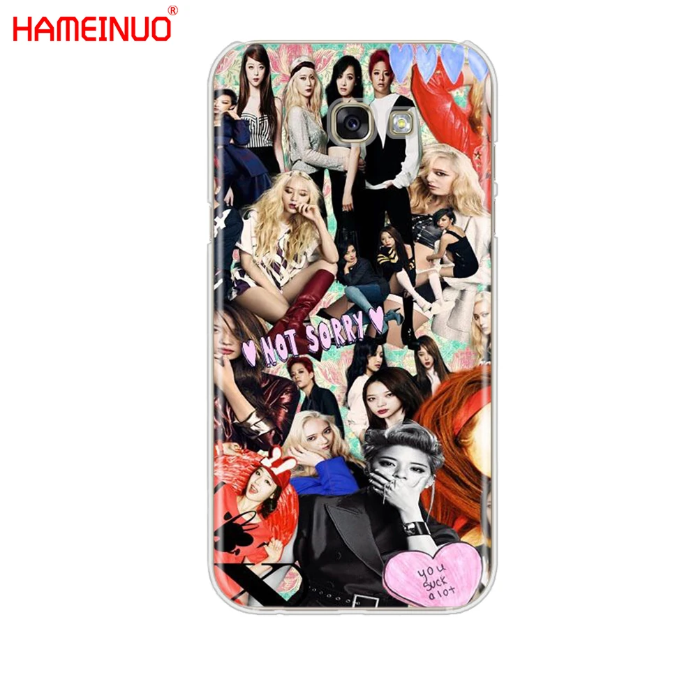 HAMEINUO f(x) f x kpop чехол для сотового телефона Samsung Galaxy A3 A310 A5 A510 A7 A8 A9 2016 2017 2018|Бамперы| |