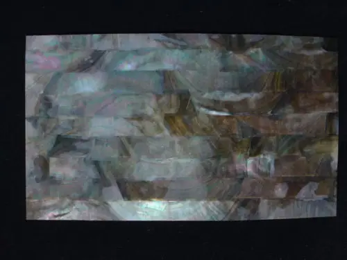 

1pcs natural Black straight strip abalone shell paper,decorate Inlay material