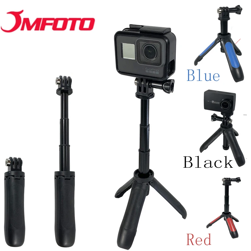 Ручной мини-штатив JMFOTO селфи-палка выдвижной монопод для Gopro Hero 6 5 4 3 + SJCAM 4k EKEN H9 Sony
