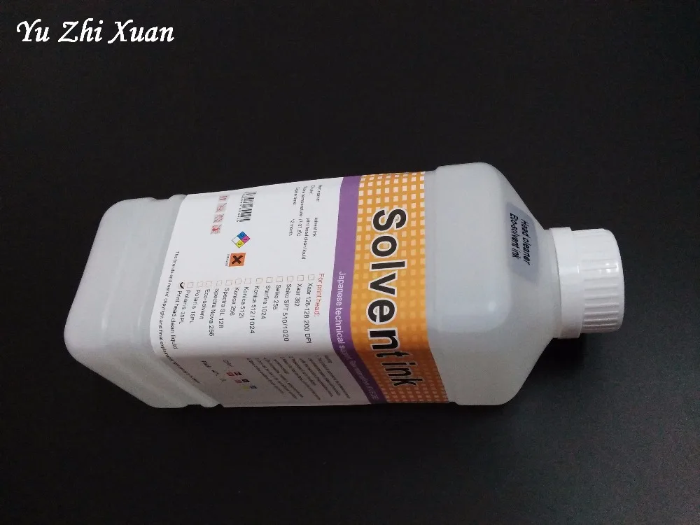 1000 мл эко растворитель чистящей жидкости для Epson GS6000 S30600 S50600 S70600 принтер очиститель печатающей головки чистящая жидкость