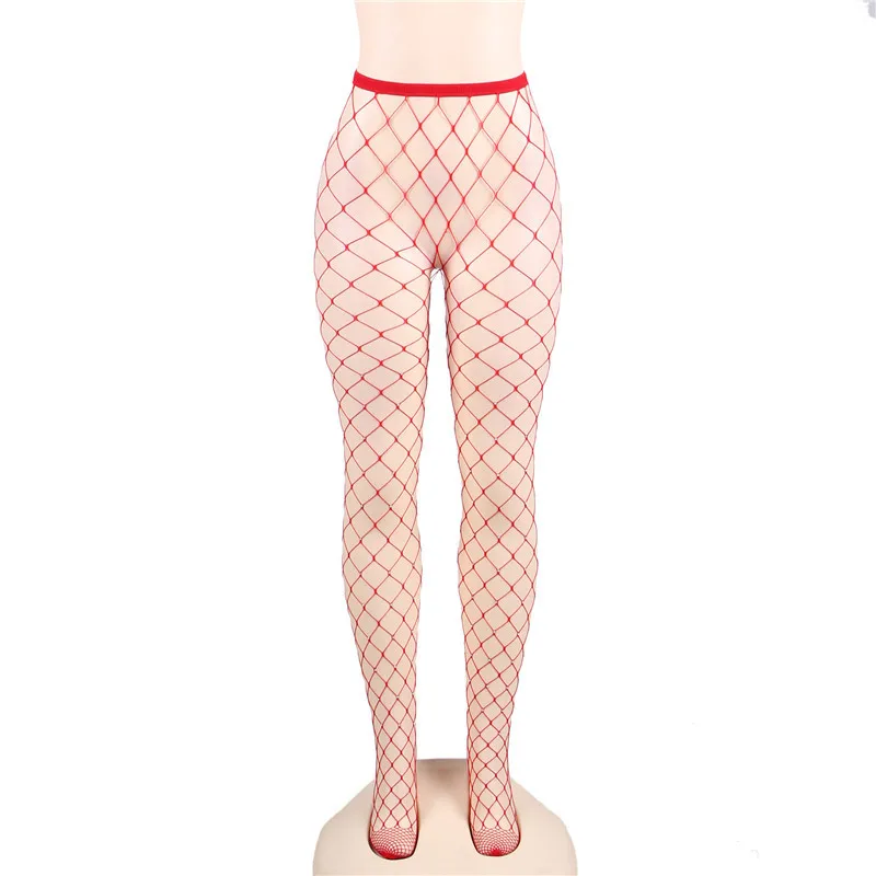 Red Pantyhose 3240 Ажурные чулки со стразами Колготки сексуальные женские колготки летние модные чулки со стразами Нейлоновые женские колготки W2136 - Цвет: Red Pantyhose 3240