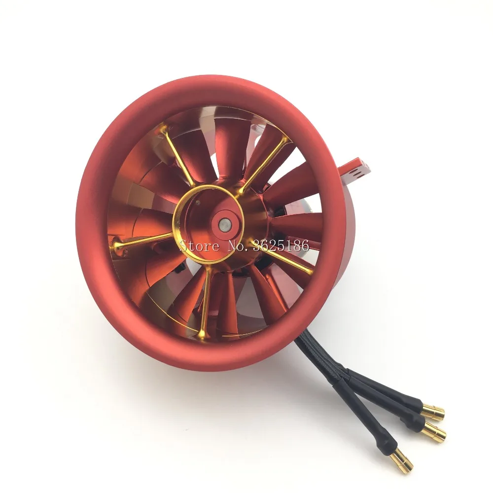 1 шт. RC Air Plane 50 в 7100 а 9 3 Вт 120 кг JP 5060 мм EDF Ducted Fan 12 лопастей с двигателем кв | Игрушки и