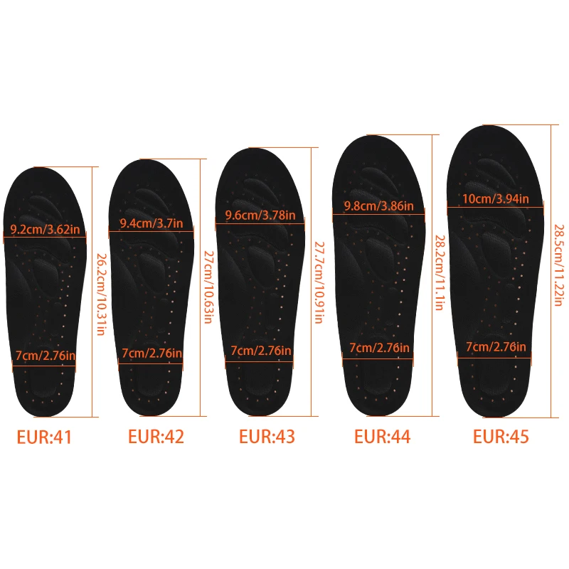 Ортопедические стельки Elino для плоских ног Arch support Plantar Fasciitis обуви дышащие