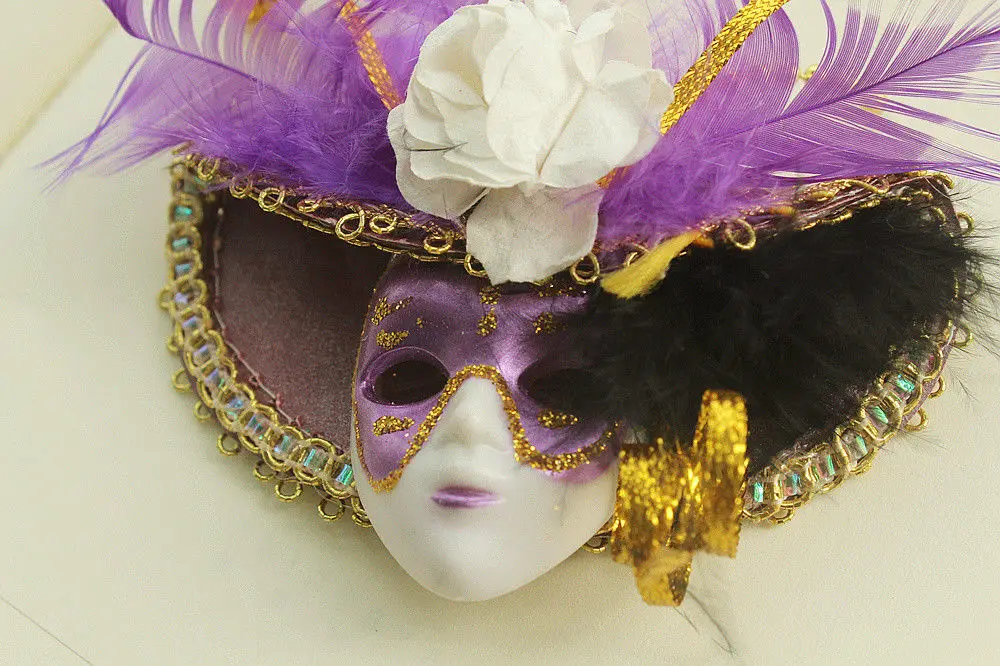 Италия ежегодный фестиваль Карнавал Венеция сувенир 3D маска магнит на