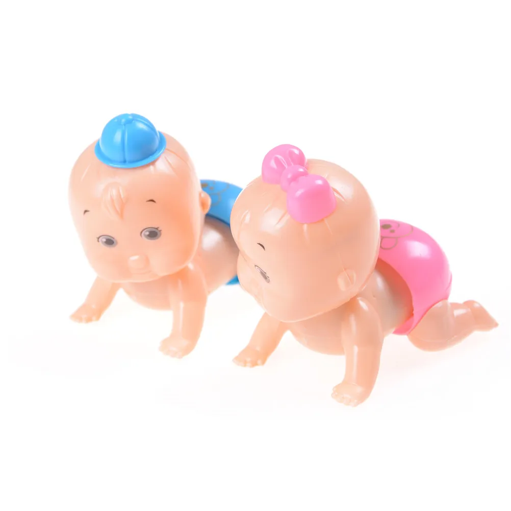 1 шт. детская заводная игрушка Ползание|Куклы| |