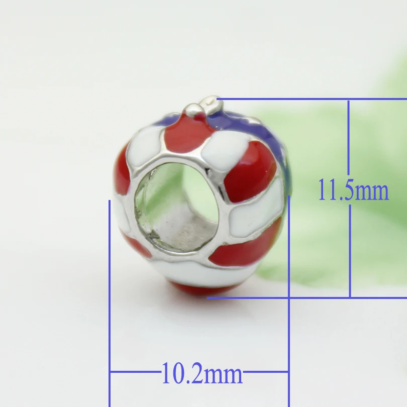 slide charm Free shipping America Usa Flag Heart Love Charms For Bracelets fit Pandora bracelet | Украшения и аксессуары
